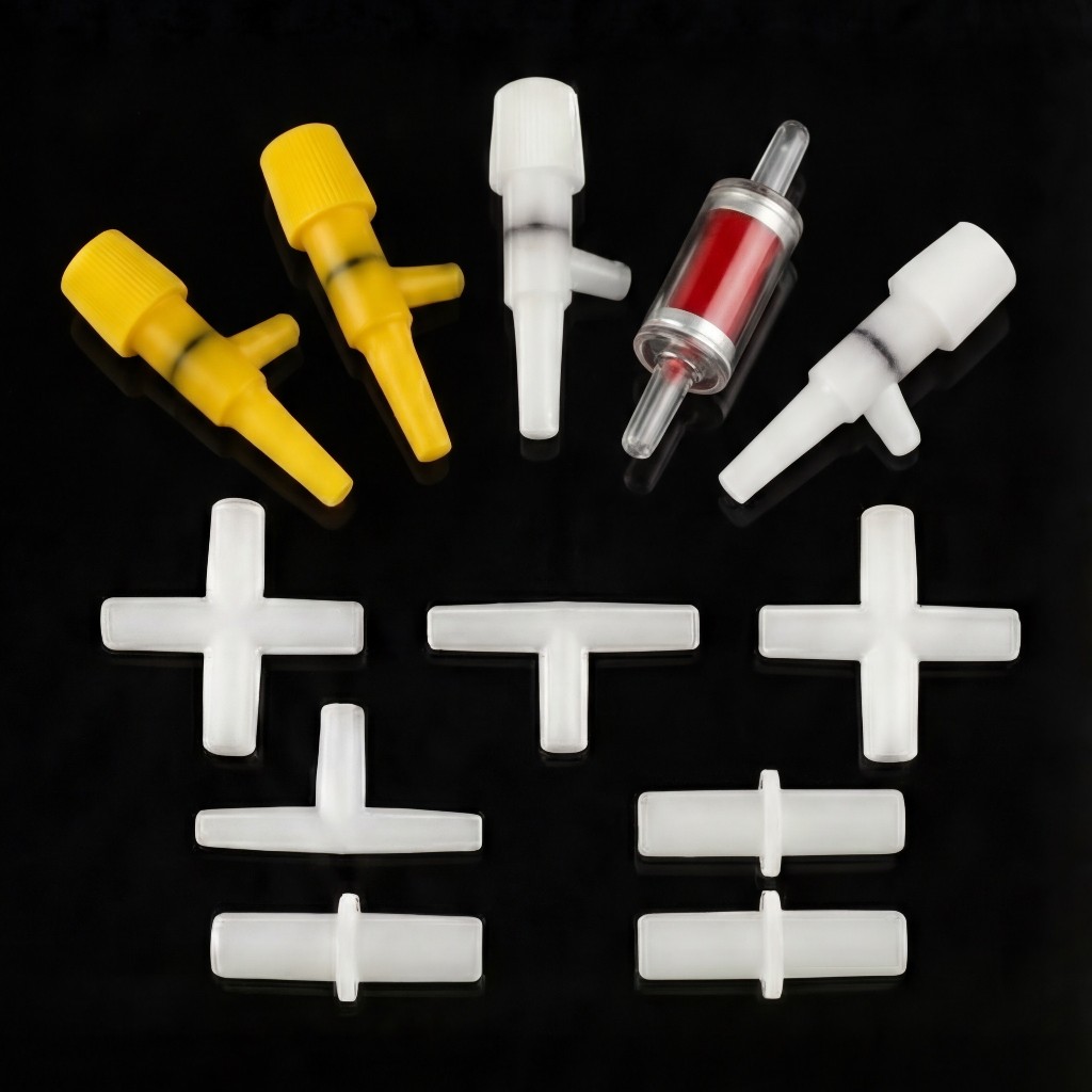 Combo 10 Cái Van Oxy Chống Rò Rỉ Khí Cao Cấp, Nút Điều Chỉnh Linh Hoạt, Phụ Kiện Hồ Cá