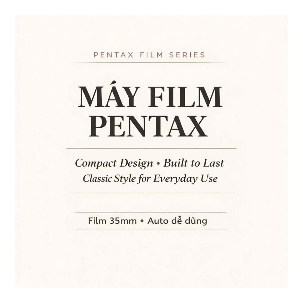 Seri Máy Ảnh Film PNS Pentax
