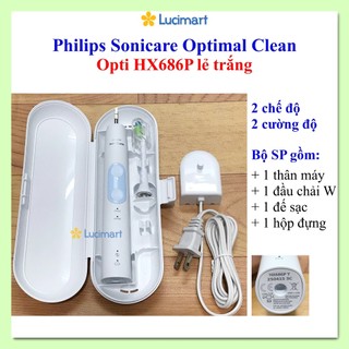 Bàn chải điện Philips Sonicare Optimal Clean đôi