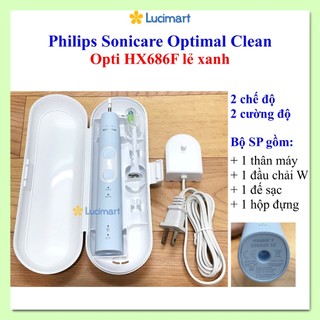 Bàn chải điện Philips Sonicare Optimal Clean đôi
