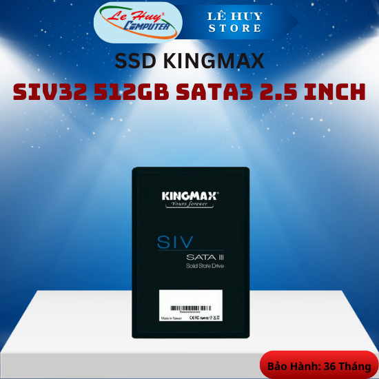 Ổ Cứng SSD Kingmax SIV32 512GB Sata3 2.5 inch - Hàng Chính Hãng