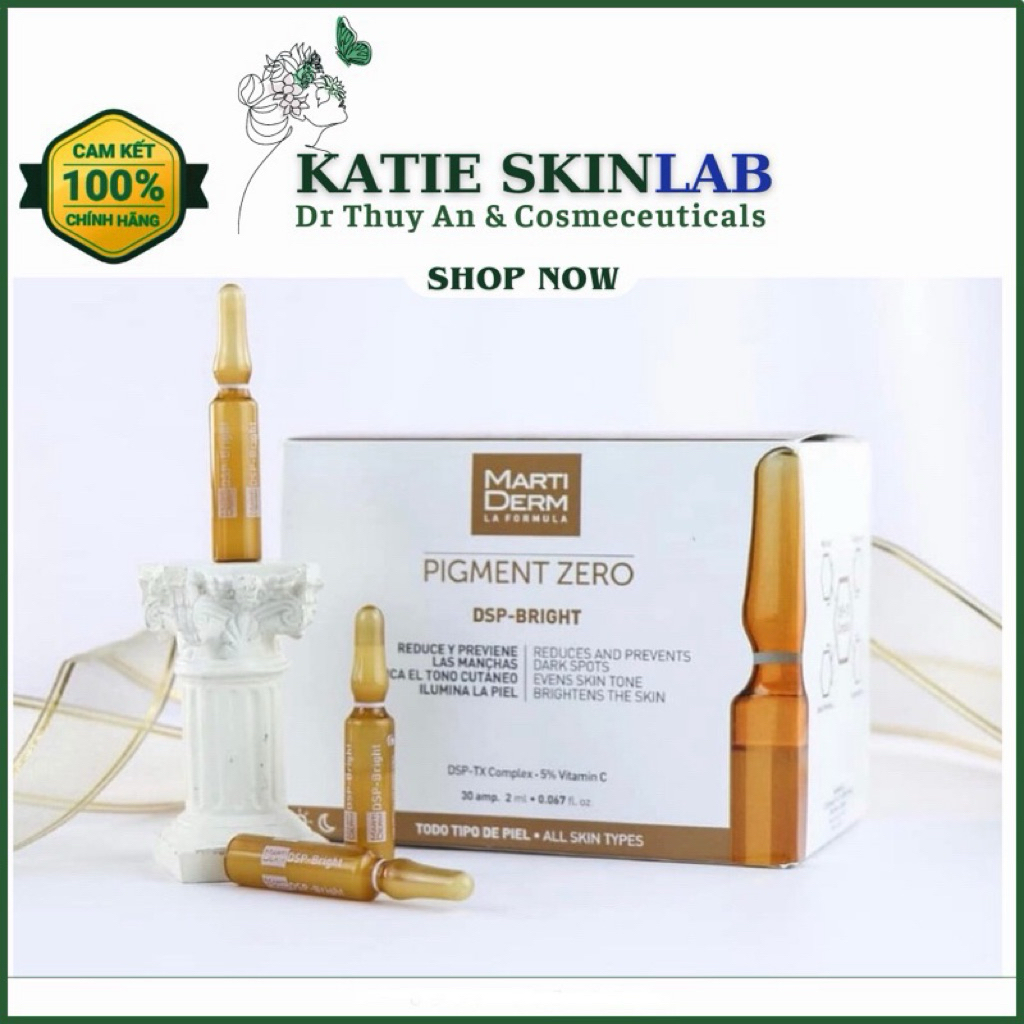 DSP Marti tinh chất dưỡng sáng da Pigment Zero DSP Martiderm