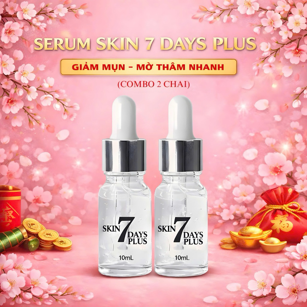 Serum giảm mụn thâm - Skin 7 Days Plus - 10ml