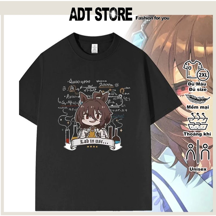 Áo Thun Unisex Uma Musume Agnes Tachyon - Chuột Mickey