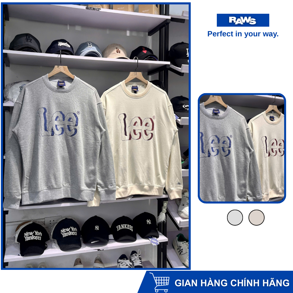 [ New Arrived ] Áo Sweater Raws Lee Hàn Quốc Raws Logo Ngực 03 Chính Hãng