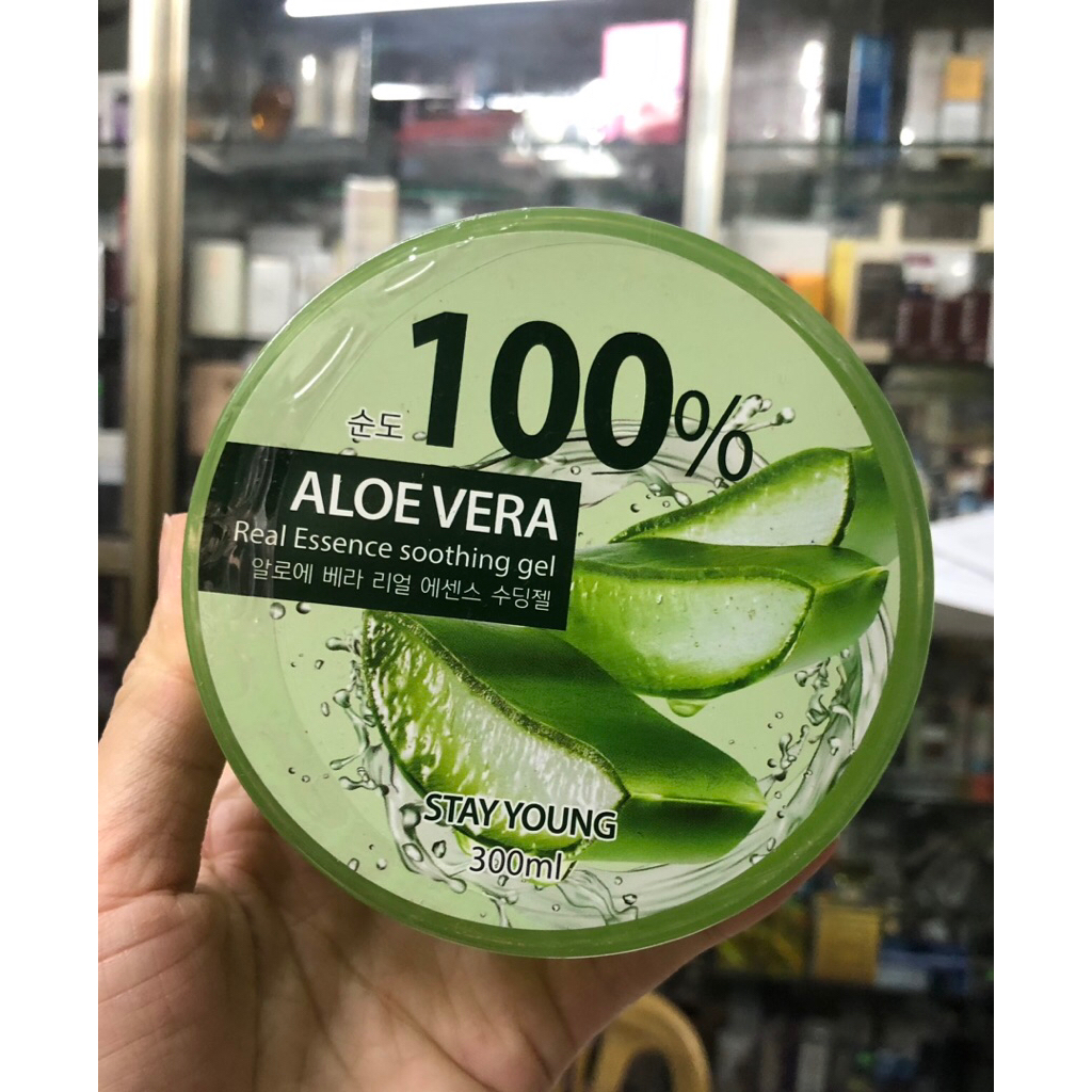 HÀNG CHÍNH HÃNG - Gel lô hội farm stay (gel nha đam) 100% - aloe vera 100% soothing gel