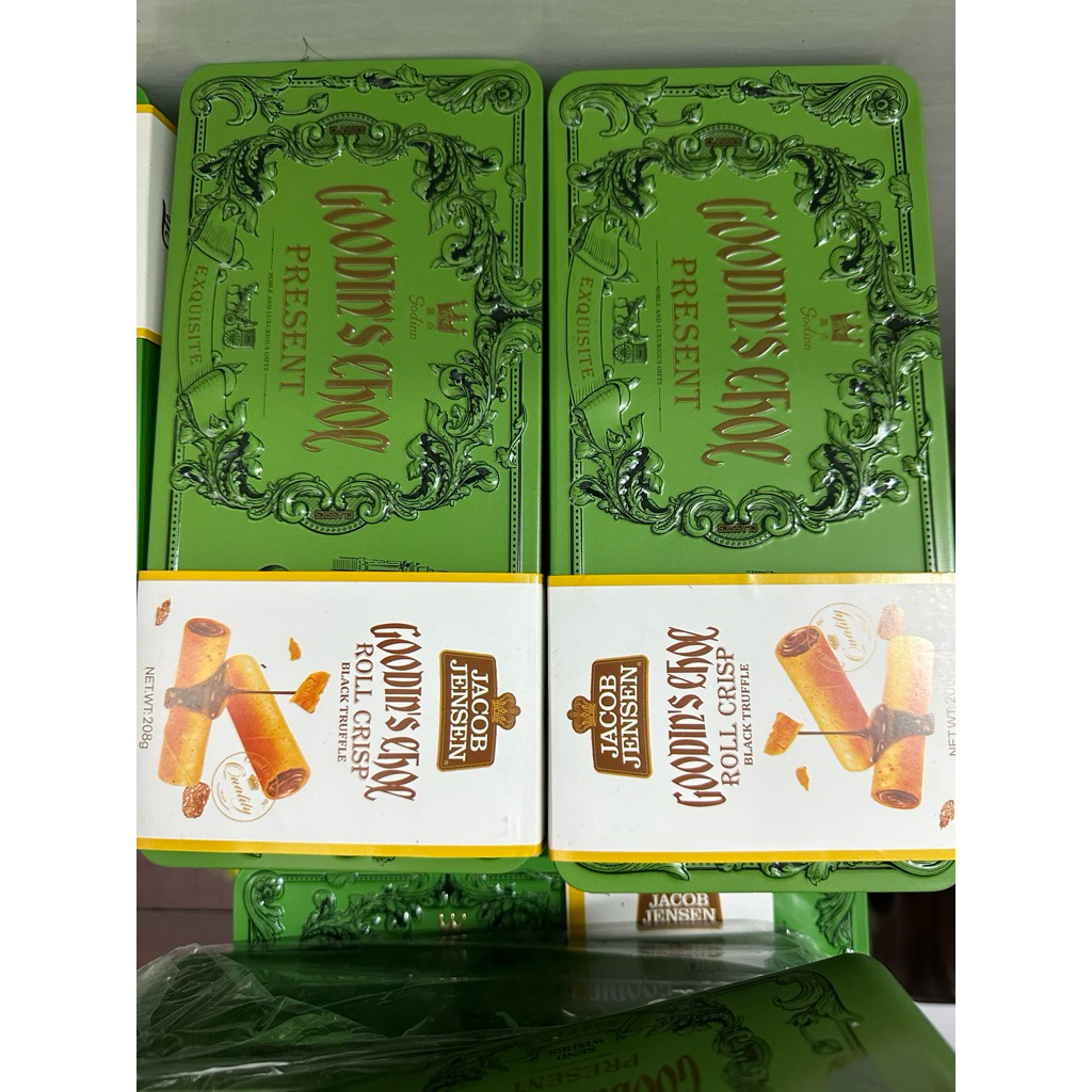 2 hop Bánh quy Jacob Jensen Goodin's Choc 155gr soôcla truffle