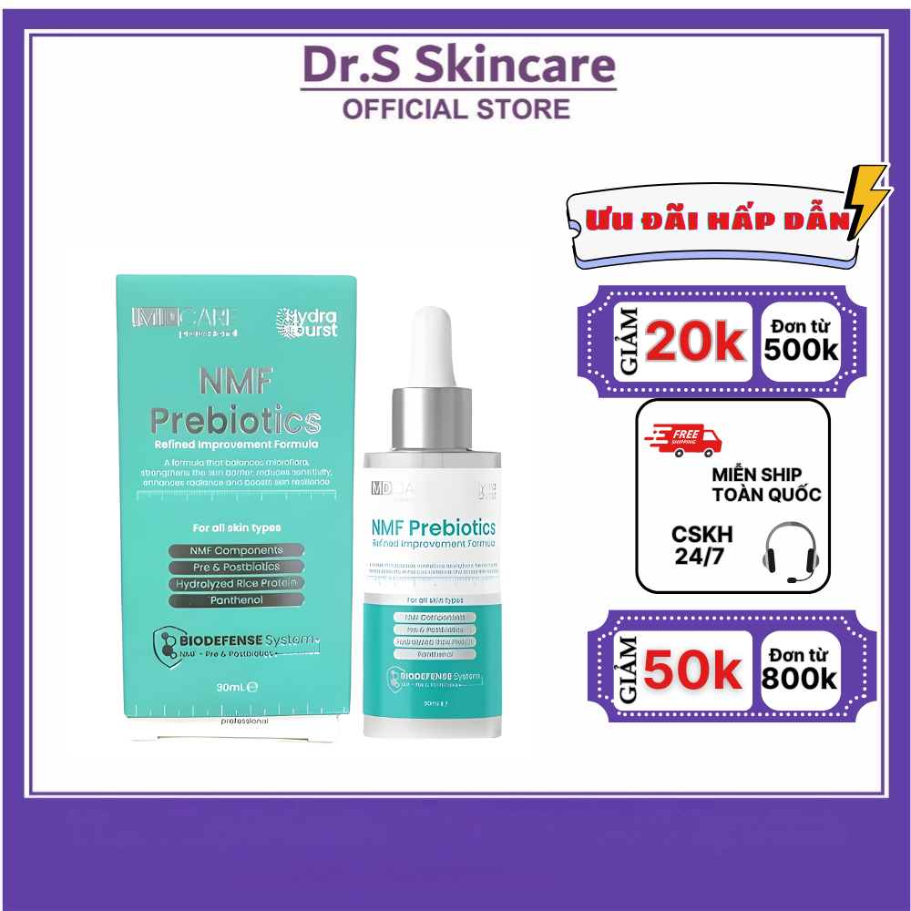Tinh chất MD Care NMF Prebiotics Serum Refined Improvement Formula 30ml