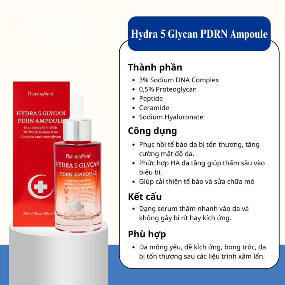 Ảnh 7 của Tinh chất Pharmaform Pre and Postbiotics Synergy Serum cân bằng và phục hồi hệ vi sinh vật trên da.