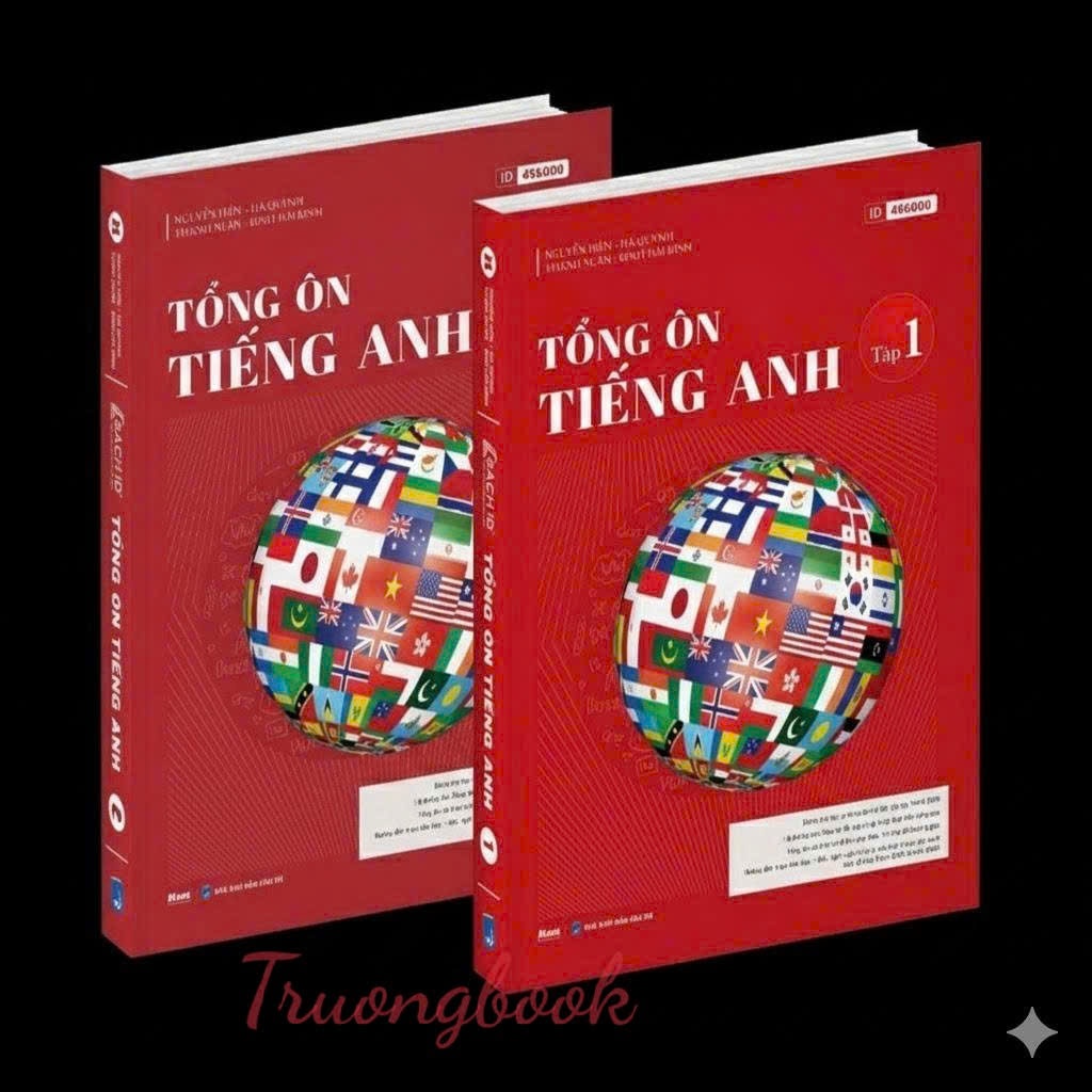 Sách - [2025-2026] - Tổng Ôn Tiếng Anh 12 - Tập 1 & 2 - Ôn Thi Tốt Nghiệp THPT, Luyện Thi DGNL