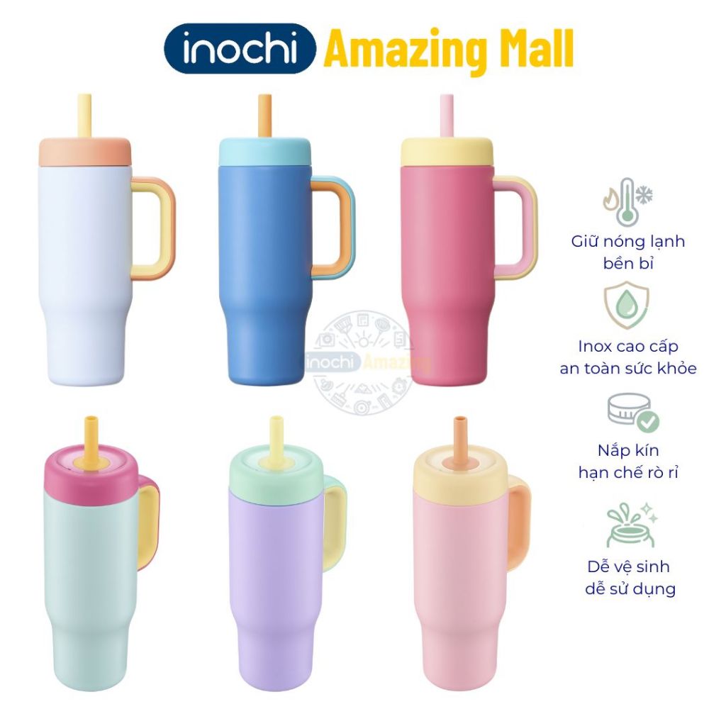 Bình giữ nhiệt Inochi Fuji CHIME 650ml phong cách năng động Amazing Mall
