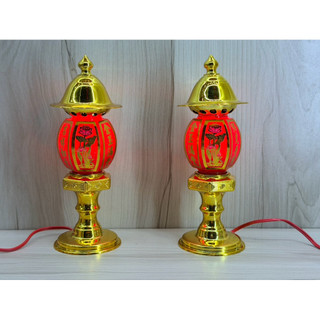 ĐÈN THỜ LỤC GIÁC TRÒN(1CẶP)