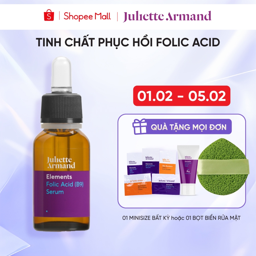 Serum B9 Juliette Armand -Tinh chất phục hồi Folic Acid