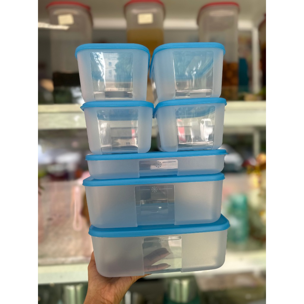 Bộ hộp trữ đông Freezermate Fit Set 7 hộp- tupperware chính hãng