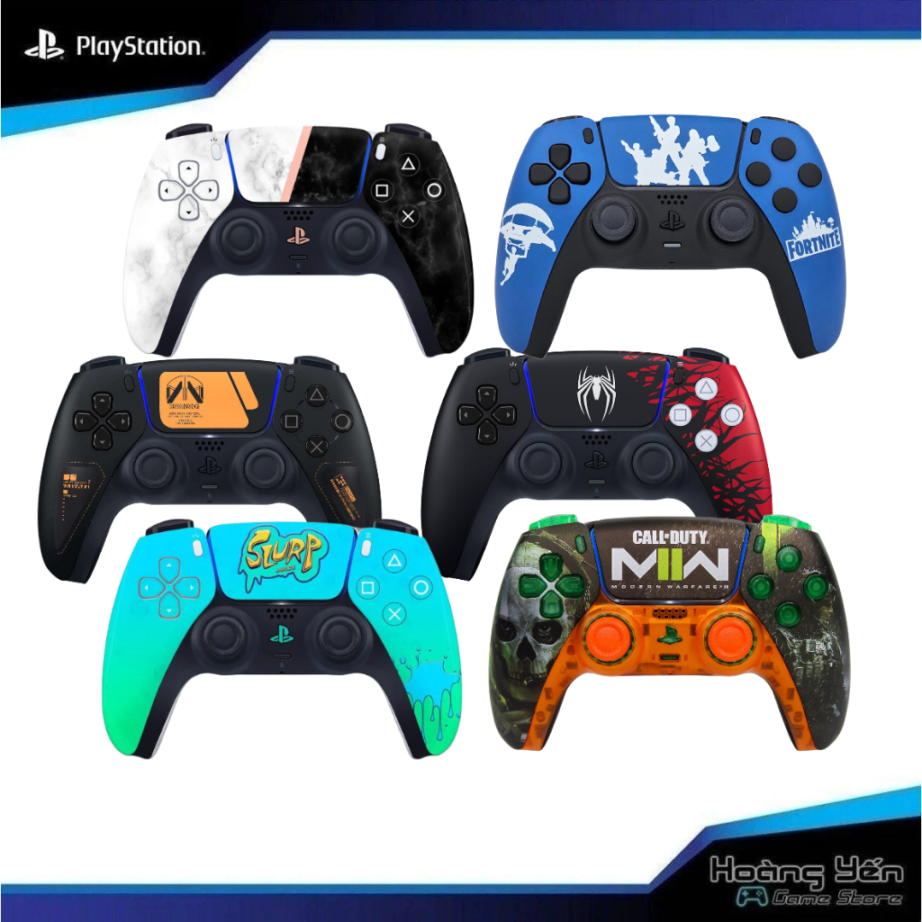 Tay cầm Ps5 Chính Hãng Sony Like New và Cũ - Tặng Kèm Cáp Dữ Liệu