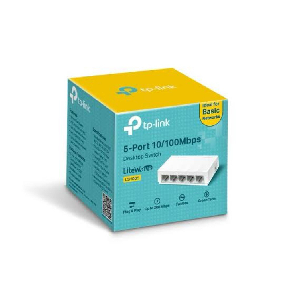 SWITCH TP-LINK LS1005 (5 cổng, 10/100Mbps) CHÍNH HÃNG, BH 24 tháng