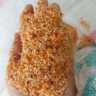 1000g vỏ đầu tôm mua về trộn cho gia súc gia cầm ăn