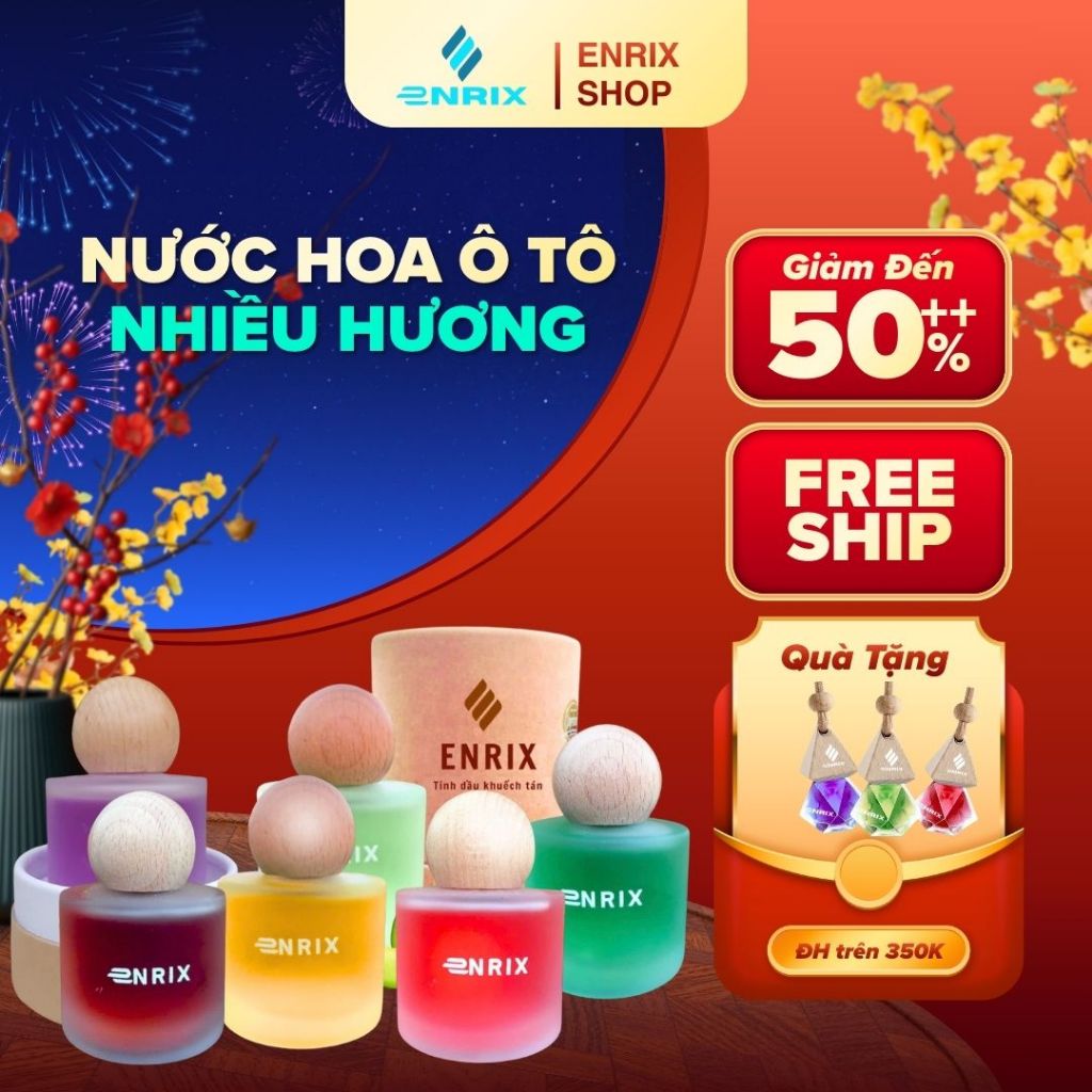 Nước Hoa Ô Tô ENRIX (Combo 2 Lọ)