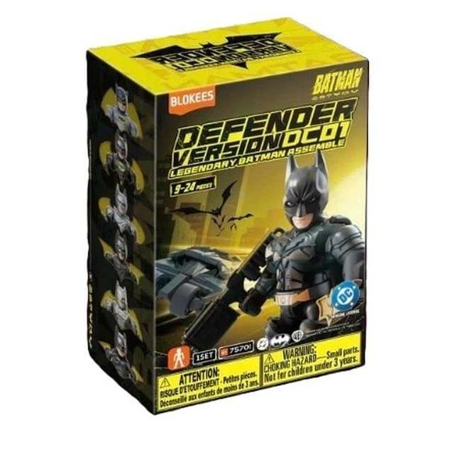 [ HÀNG MỚI VỀ ] LẺ Blokees Figures - DC - DV01- batman legendary assemble