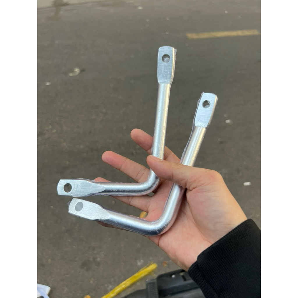 Bát/pát nhôm treo bô NLK from nhỏng cho đủ loại xe