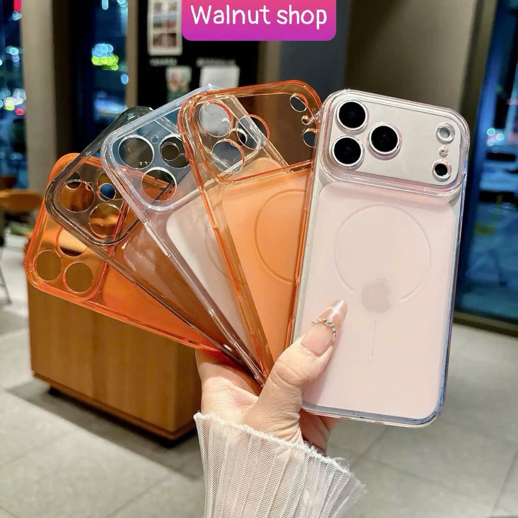 Ốp lưng nhám silicon mềm cho iphone 11 - 18promax chống bám vân tay cụm camera kéo dài giống ip17promax bảo vệ cam