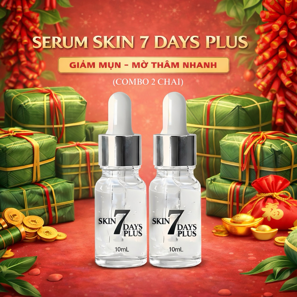 Serum giảm mụn thâm - Skin 7 Days Plus - 10ml
