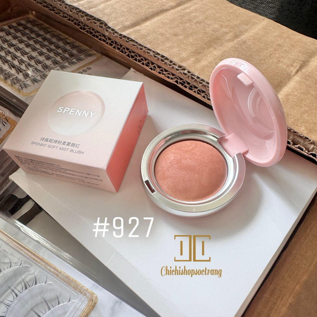 Phấn má hồng SPENNY màu 927 màu rất đẹp phấn mịn hot trend