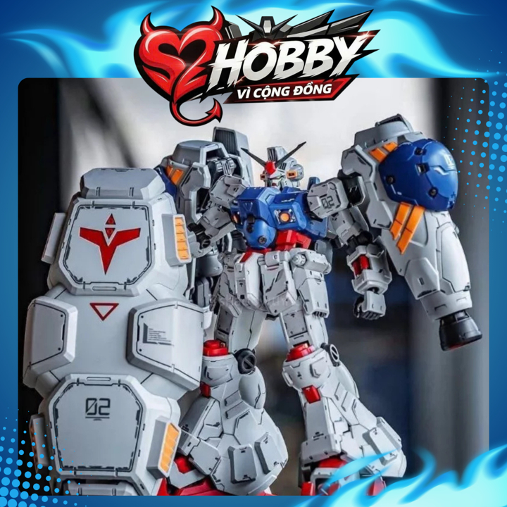 [Có Sẵn] Bản Full Option GP02 Solomon + Giáp Clear + Balo MLSR