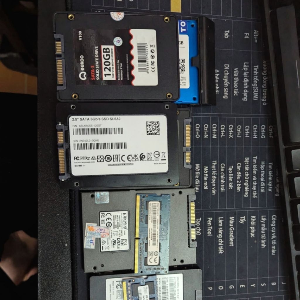 SSD Sata 480G 500G. Cài Sẵn Win 10 Pro