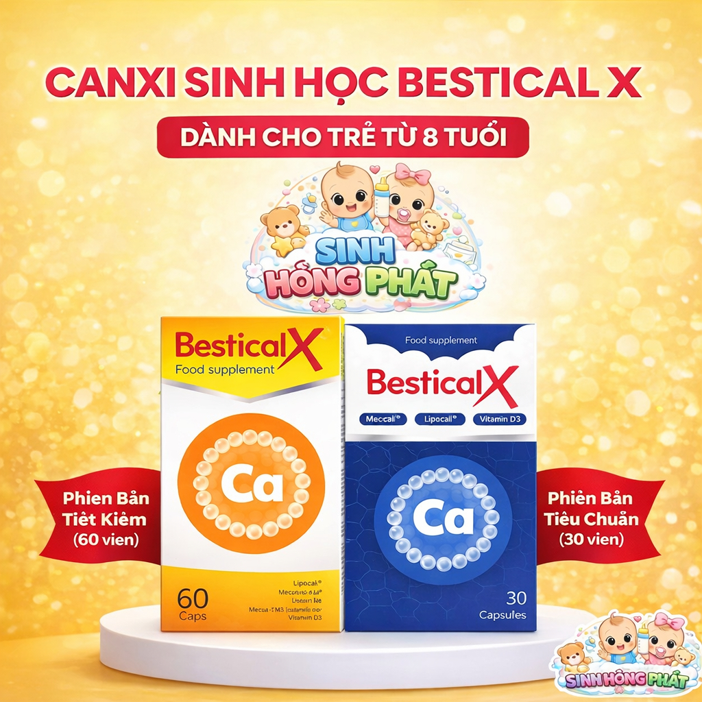Canxi Bestical X canxi sinh học