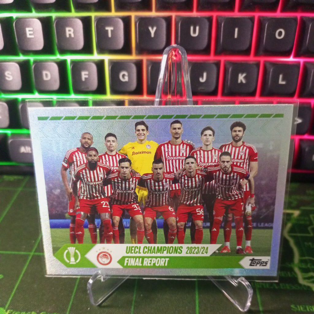 [Chính hãng] Thẻ cầu thủ lẻ Match Attack UECL CHAMPIONS  2023/24 Olympiacos F.C