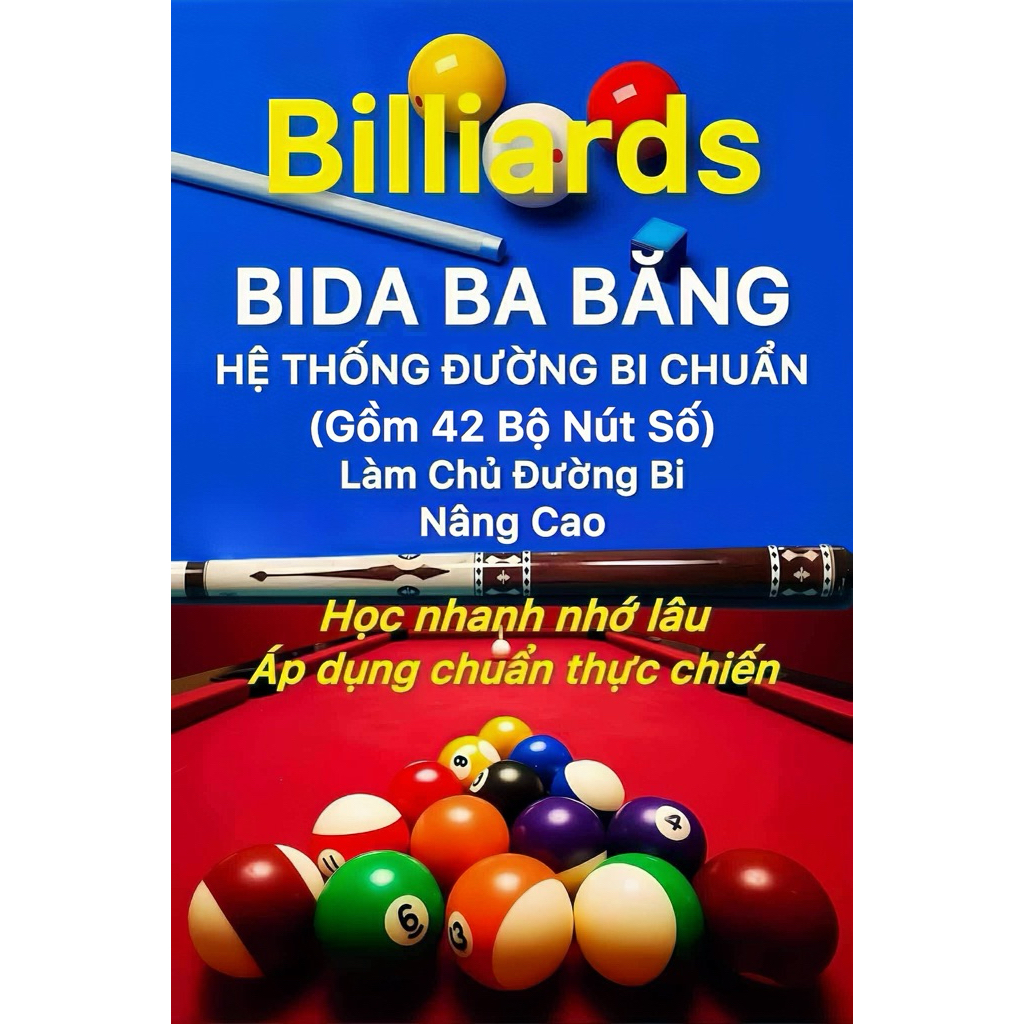 Tuyệt Kĩ BiDa 3 Băng Màu Nâng Cao