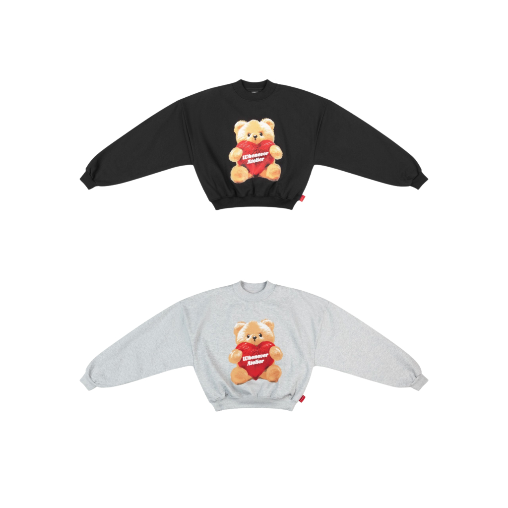 𝐖𝐇𝐄𝐍𝐄𝐕𝐄𝐑 𝐀𝐓𝐄𝐋𝐈𝐄𝐑 | BEAR SWEATER / 2 COLOR