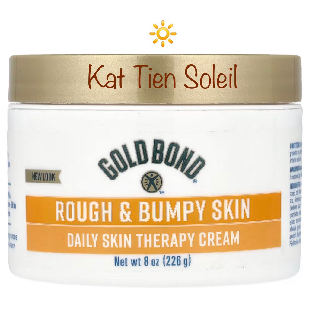 Cream Rough & Bumpy Daily Skin Therapy Fragrance Free 226g Gold Bond