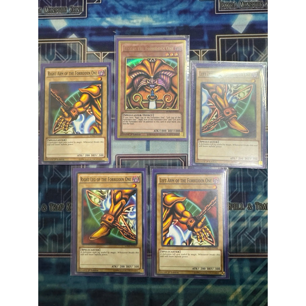 Thẻ bài Exodia 5 bộ phận