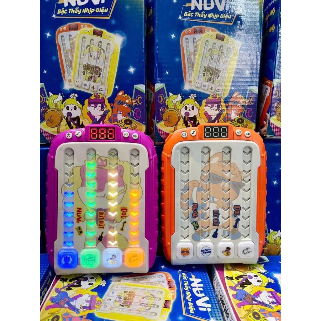 Máy Chơi Game Cầm Tay Quà Khuyến Mãi Của Nhãn Hàng NuVi, Đẹp Rẻ Bé Rất Thích