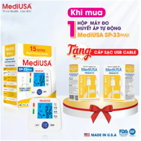 MÁY ĐO HUYẾT ÁP MediUSA SP-33MAX