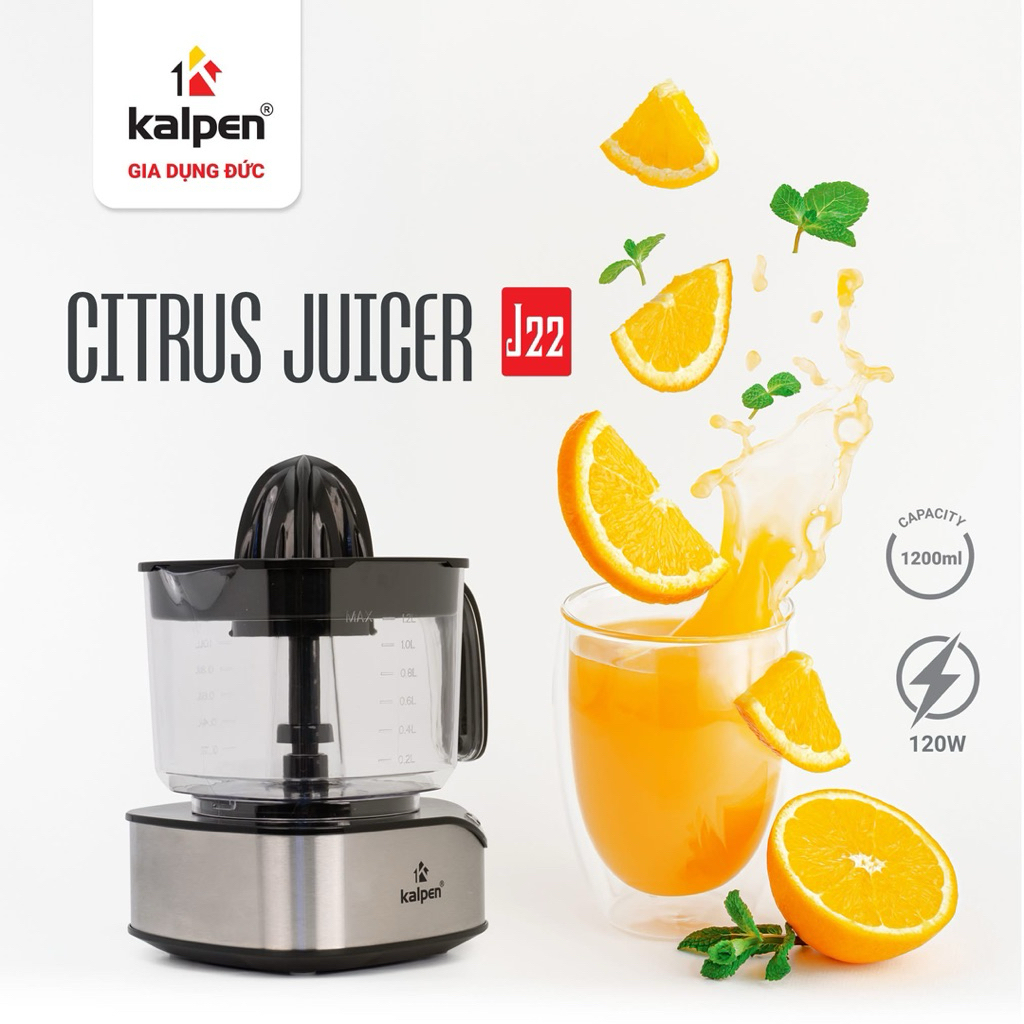 Máy vắt cam Kalpen J22 1.2L hàng chính hãng