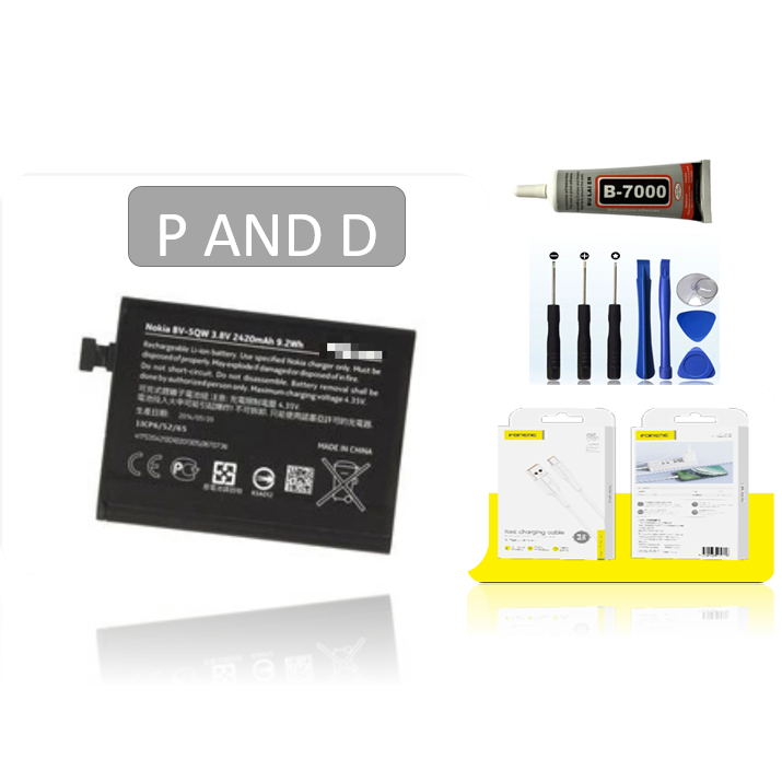 Hộp Pin và Phụ Kiện thay thế Dành cho Nokia BV-5QW Lumia 930 Lumia 929 RM-927