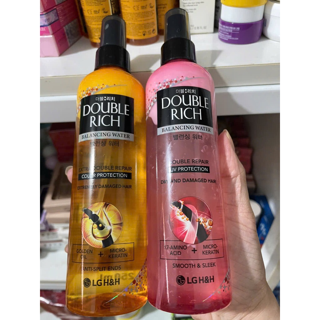 Xịt dưỡng tóc double rich