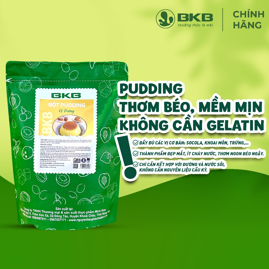 (PVT) Bột Pudding/ Flan các vị ngon rẻ