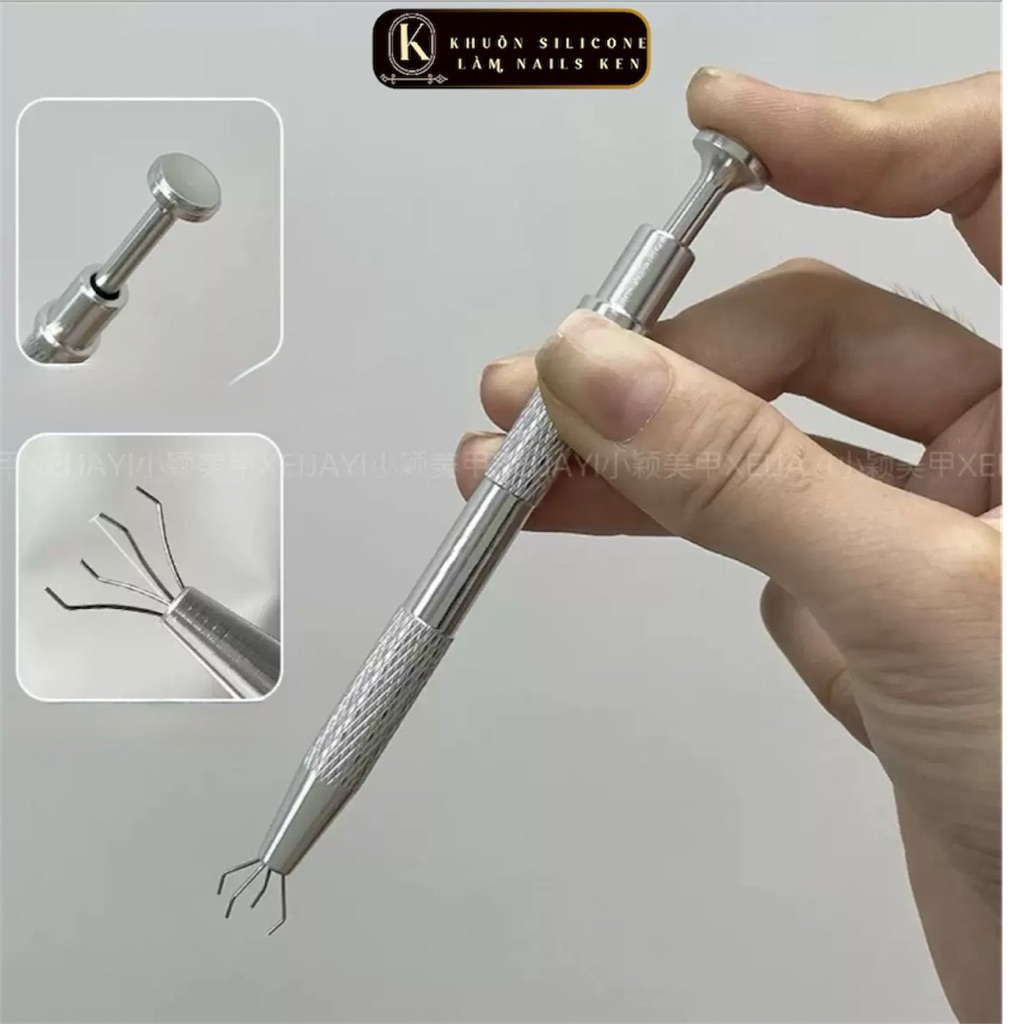 Bút kẹp mút dặm Ombre – Nhíp gắp mút dặm – Mút dặm Ombre