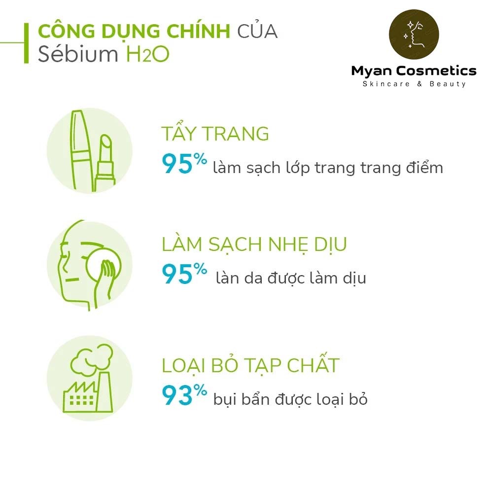 Nước tẩy trang Bioderma công nghệ Micellar cho da dầu & hỗn hợp, da thường & nhạy cảm H2O - 500ml | BigBuy360 - bigbuy360.vn