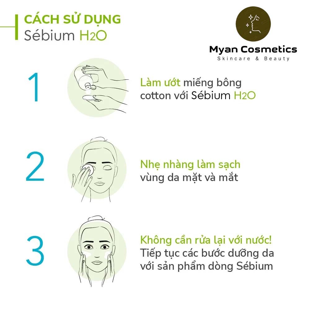 Nước tẩy trang Bioderma công nghệ Micellar cho da dầu & hỗn hợp, da thường & nhạy cảm H2O - 500ml | BigBuy360 - bigbuy360.vn