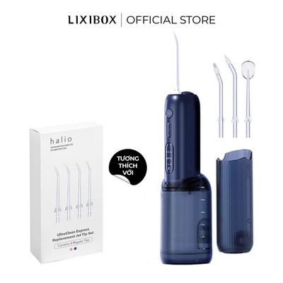[Phụ Kiện Halio UltraClean Express] Set 4 Đầu Tăm Nước Tiêu Chuẩn Thay Thế Chính Hãng
