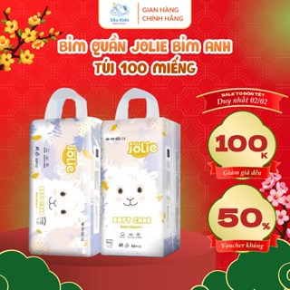 Bỉm Jolie Xuất Nhật 100 Miếng – Tã Quần Siêu Thấm, M/L/XL/XXL/XXXL/XXXXL