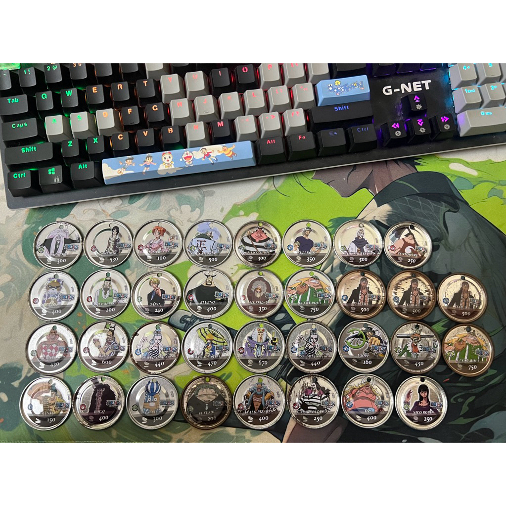 Xu One Piece bạc lỗ Toonies sưu tầm