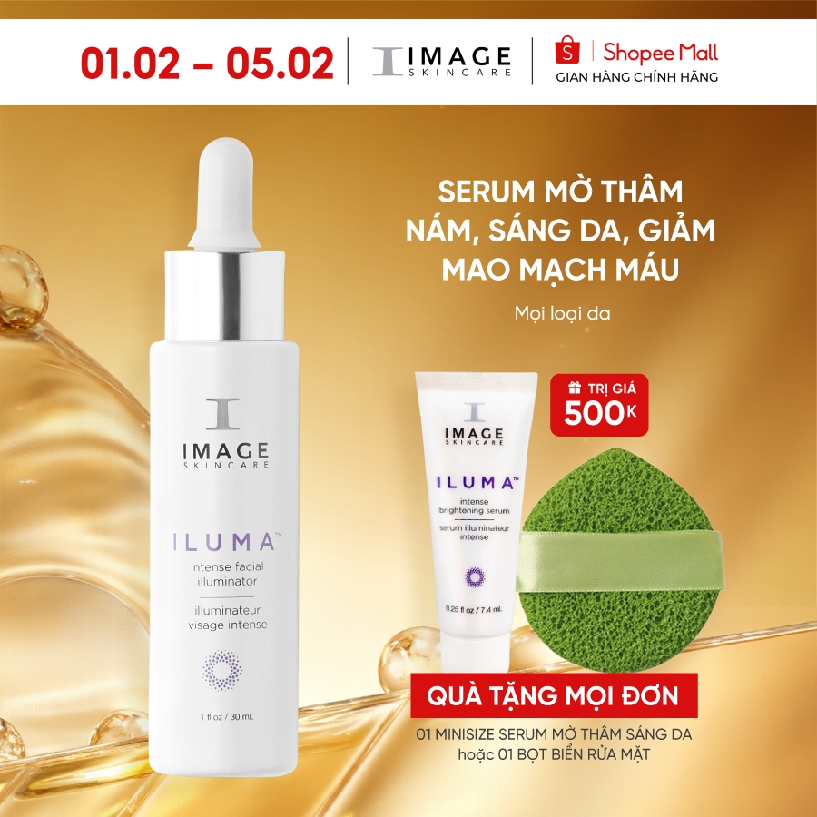 Serum tăng cường sáng da, mờ nám IMAGE ILUMA Intense Facial Illuminator - 30ml