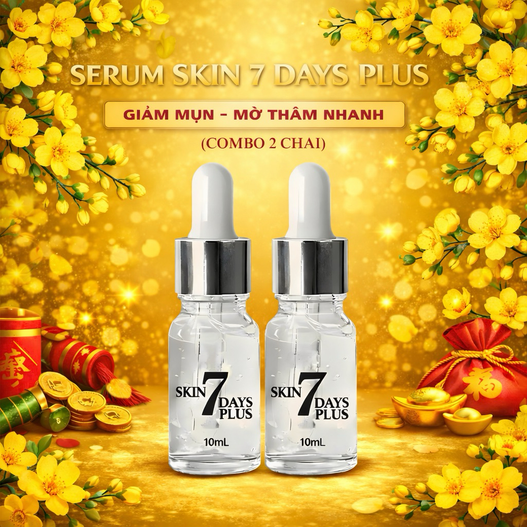 Serum giảm mụn thâm - Skin 7 Days Plus - 10ml
