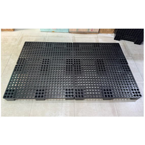 (Combo 6 tấm pallet) giường pallet nhựa,pallet kê nệm 180x200x10cm